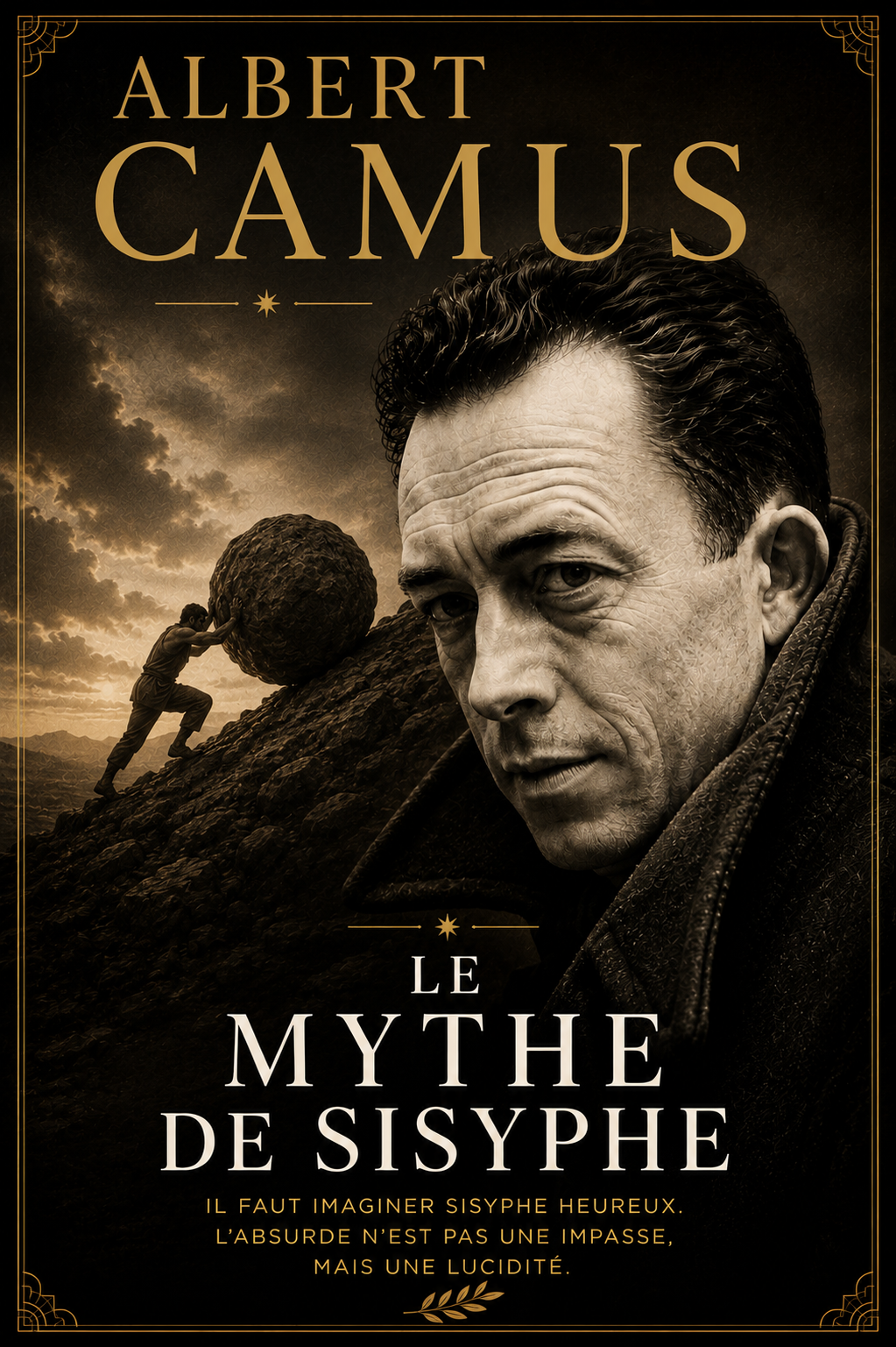 Couverture du Mythe de Sisyphe d'Albert Camus