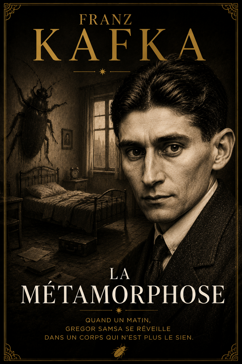 Couverture de La Métamorphose de Franz Kafka