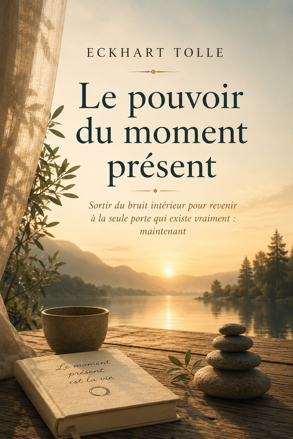Couverture de Le Pouvoir du moment présent — Eckhart Tolle