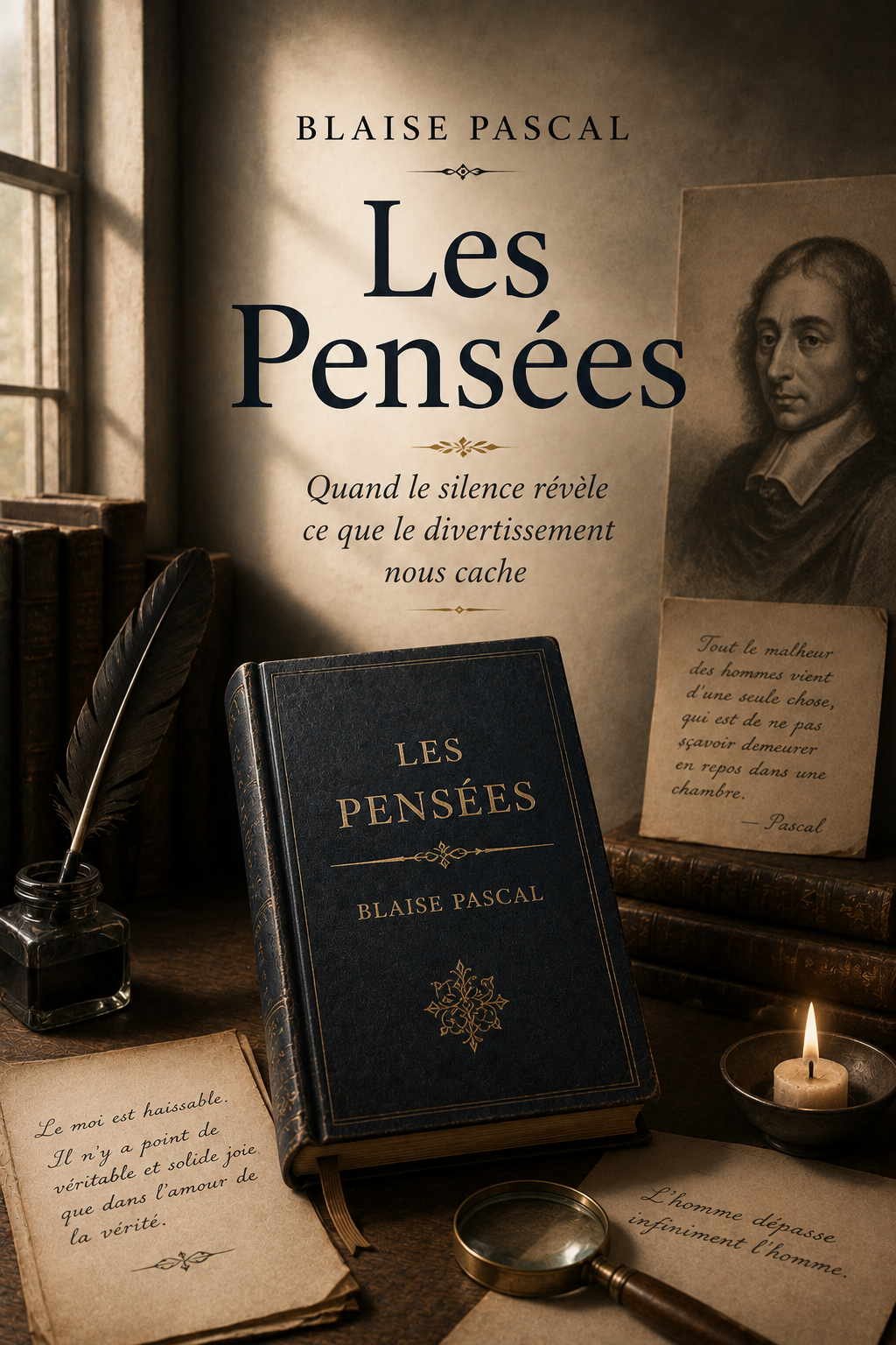 Couverture des Pensées de Blaise Pascal