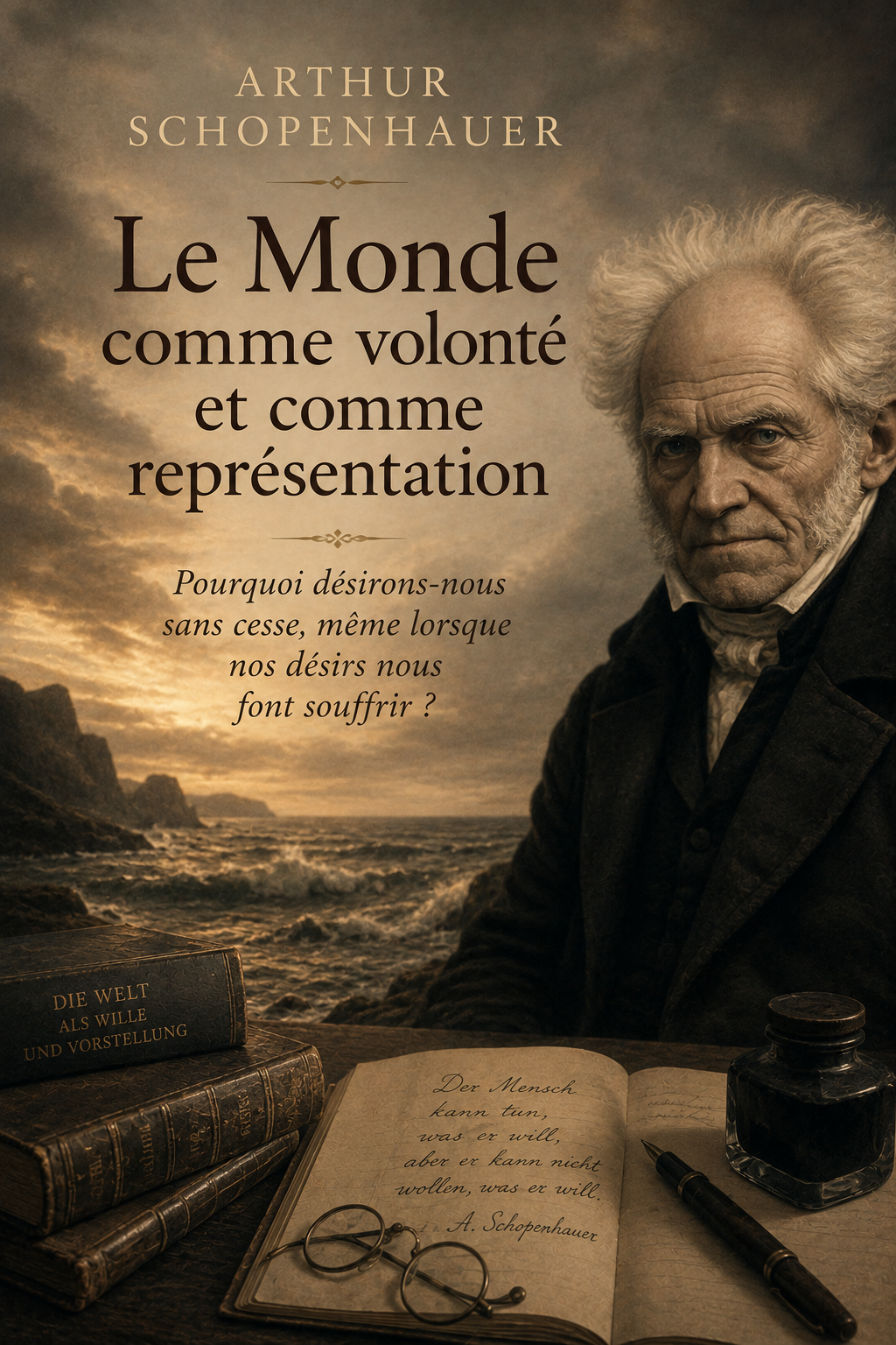 Couverture de Le Monde comme volonté et comme représentation d'Arthur Schopenhauer