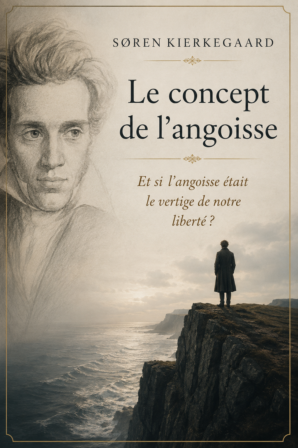 Couverture du Concept de l'angoisse de Søren Kierkegaard